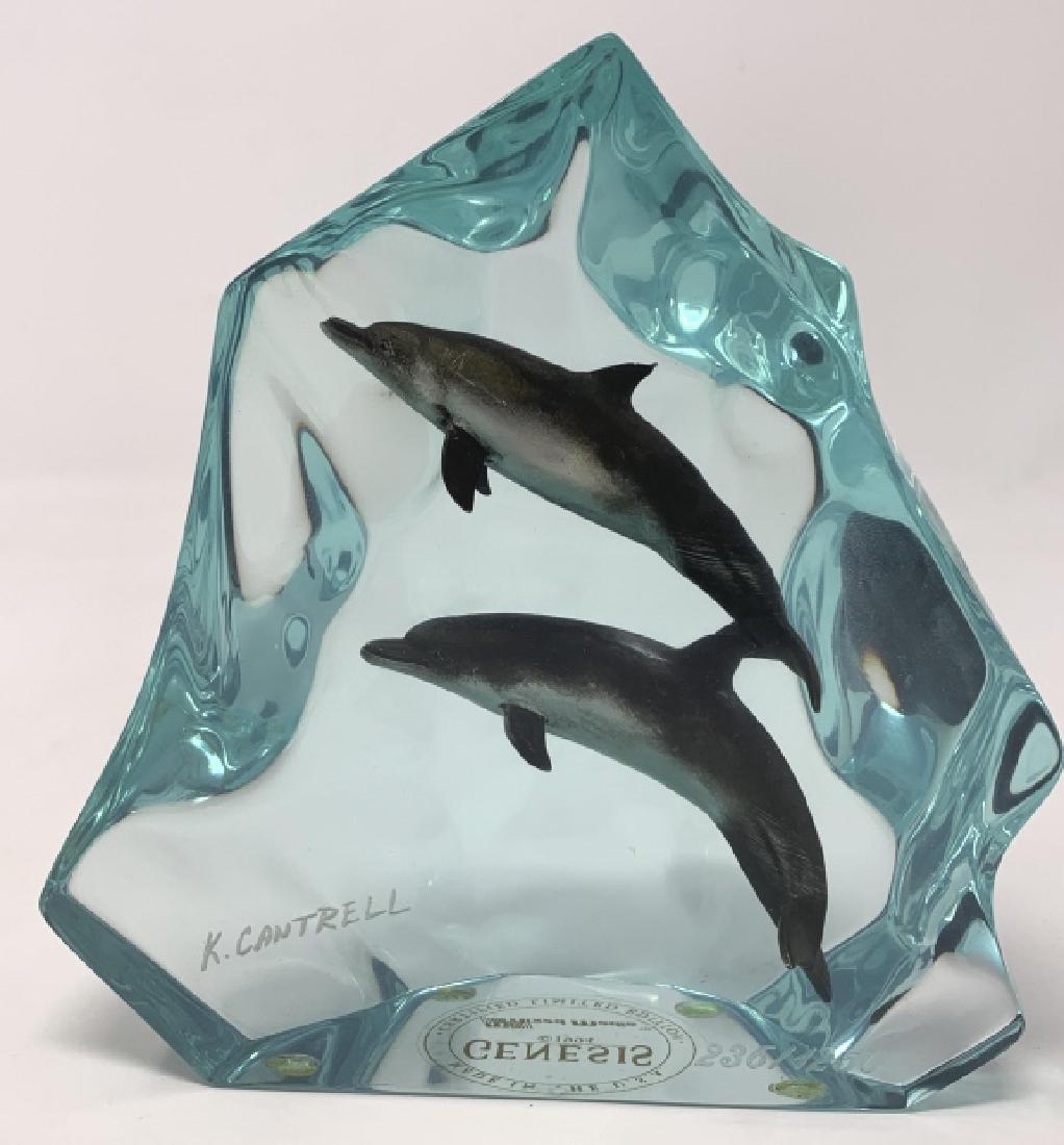 1994 GENESIS KITTY CANTRELL LTD. ED. DOLPHINS SCUE (1 of 4)