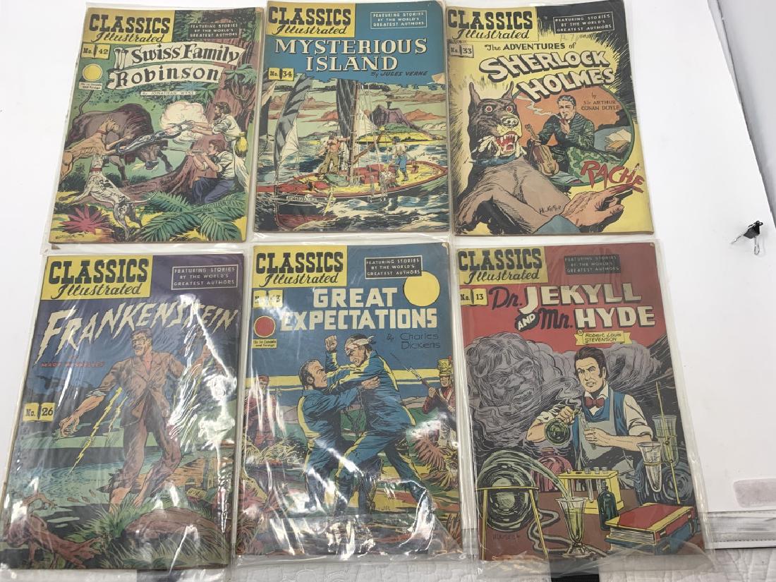 6 ORIGINAL EDITIONS OF CLASSIC COMICS (1 of 7)