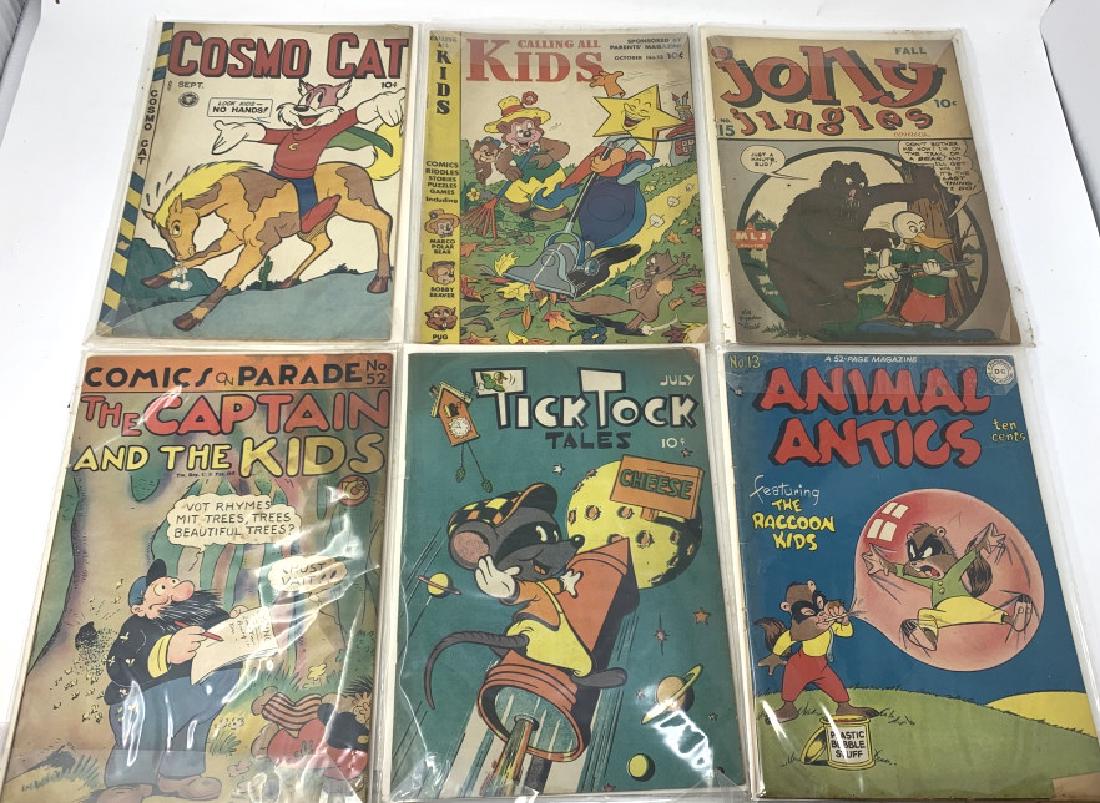LOT OF 6 VINTAGE COMIC BOOKS (1 of 7)