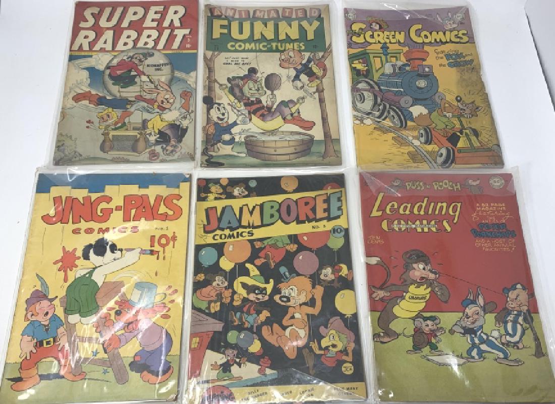 LOT OF 6 VINTAGE COMIC BOOKS (1 of 7)