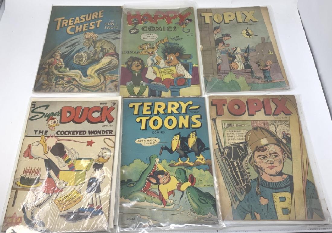 LOT OF 6 ASSORTED VINTAGE COMIC BOOKS (1 of 7)