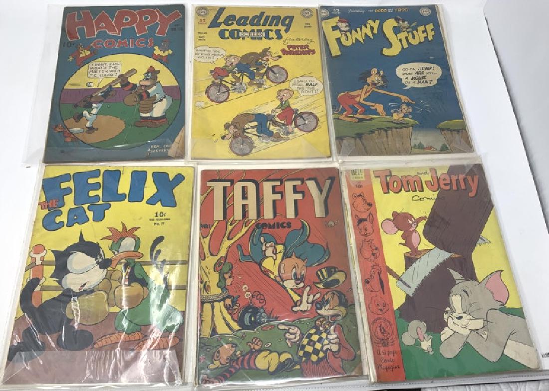 LOT OF 6 VINTAGE ASSORTED COMIC BOOKS (1 of 7)