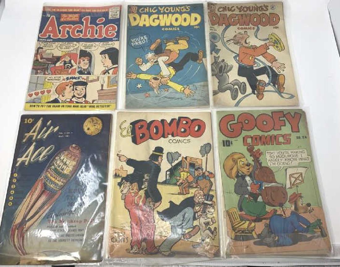 LOT OF 6 VINTAGE ASSORTED COMIC BOOKS (1 of 7)