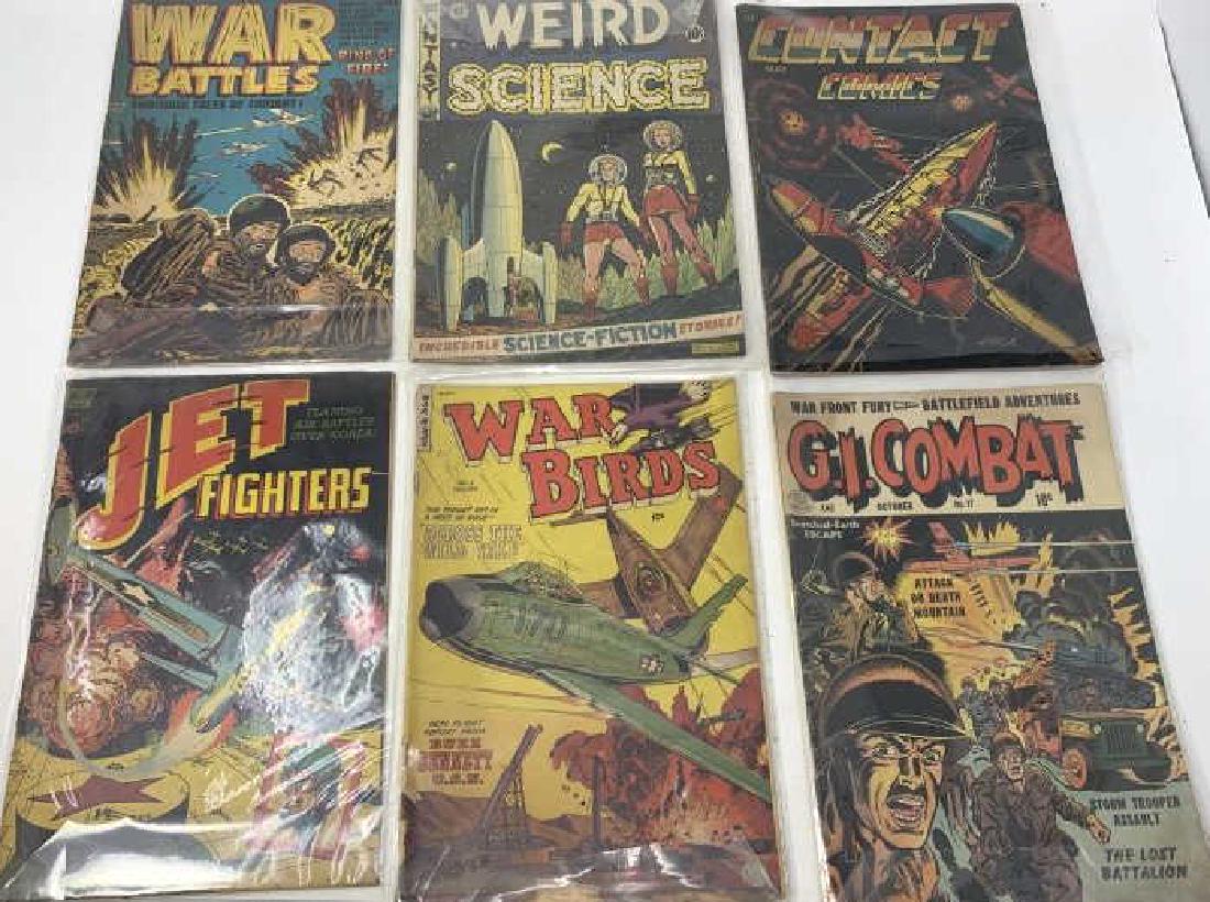 LOT OF 6 VINTAGE ACTION COMIC BOOKS (1 of 7)