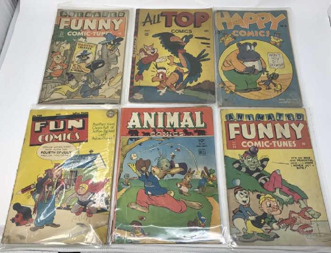 LOT OF 6 ASSORTED VINTAGE COMIC BOOKS (1 of 7)