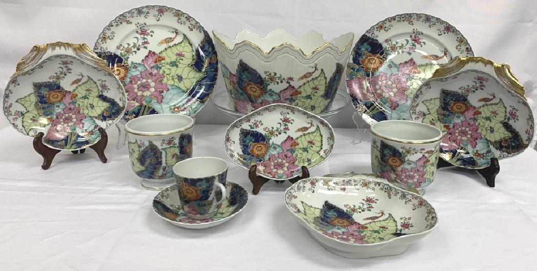 MOTTAHEDEH "TOBACCO LEAF"PORCELAIN (11) (1 of 8)