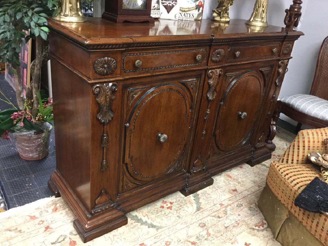 FRANCESCO MOLON CARVED SIDEBOARD CONSOLE SERVER (1 of 8)