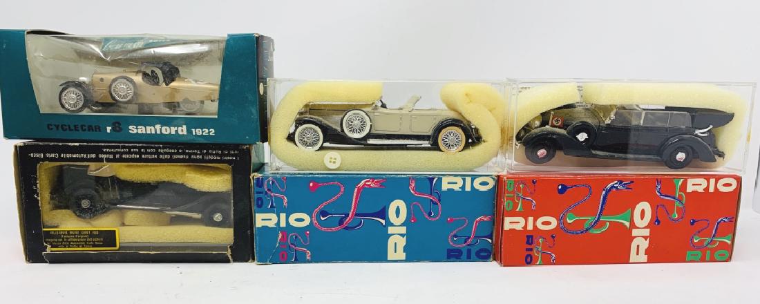 LOT OF (4) VINTAGE MODEL CARS IN BOXES (1 of 3)