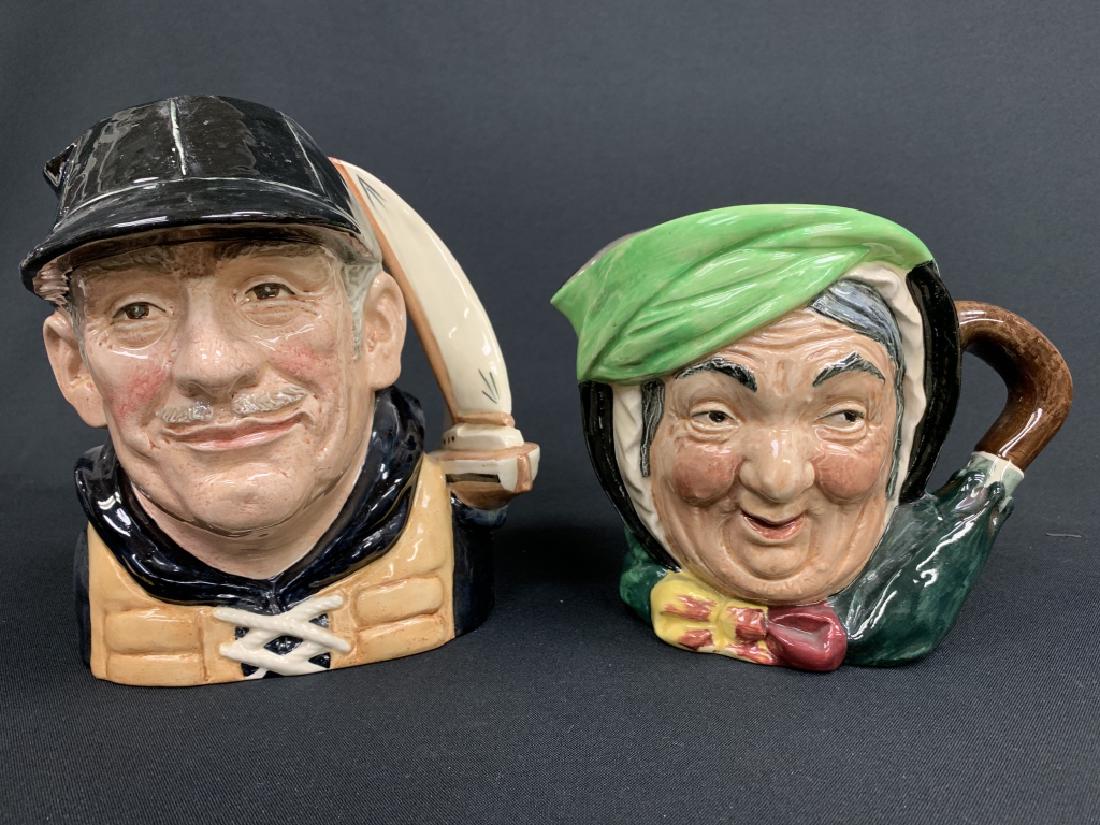 2 LARGE ROYAL DOULTON TOBY MUGS (1 of 8)
