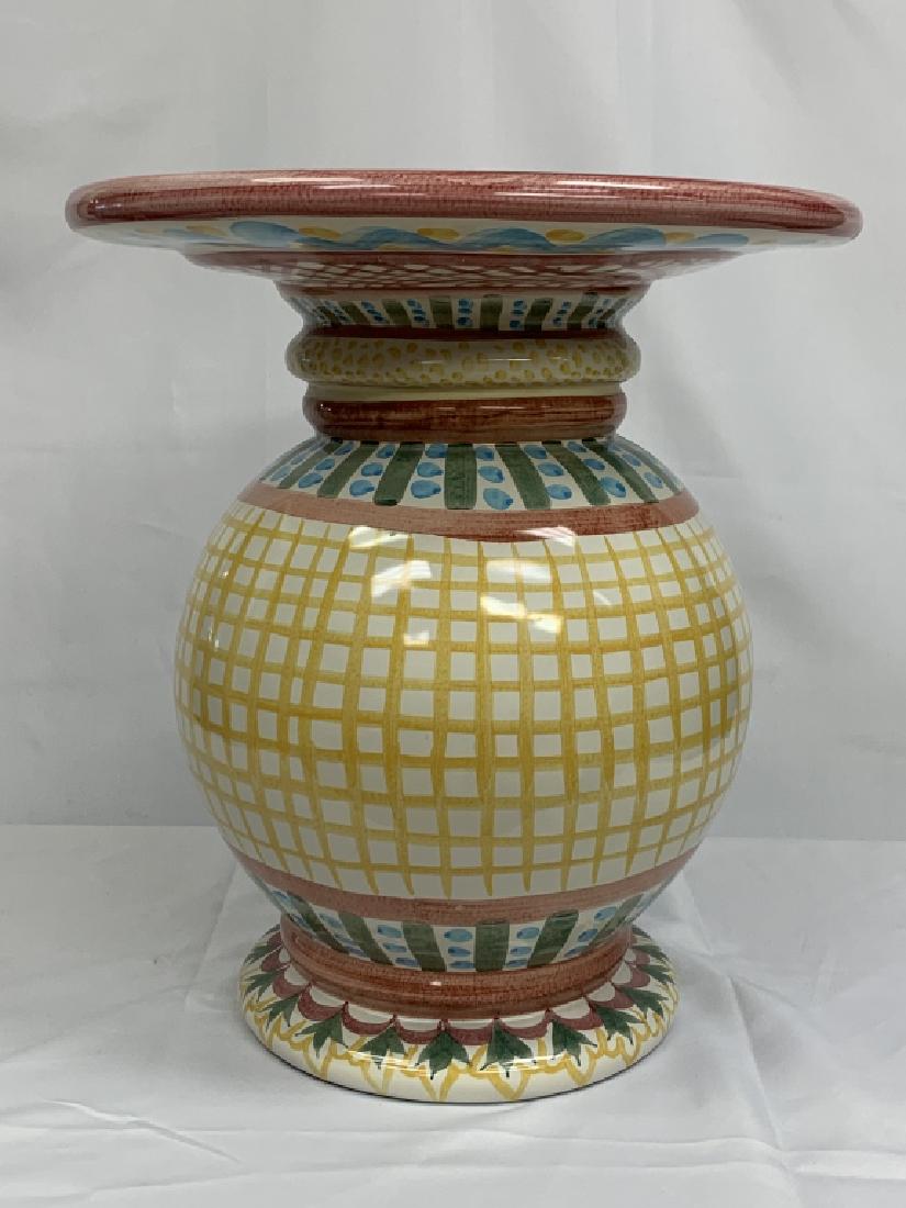 MACKENZIE-CHILDS  29 " PEDESTAL TABLE BASE (1 of 3)