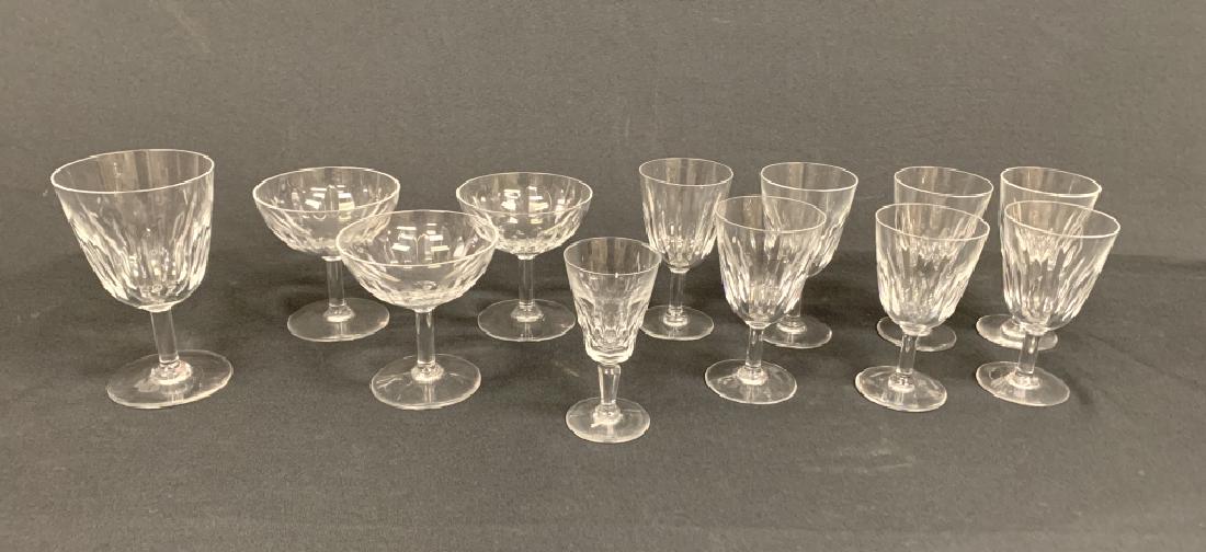 (12) BACARRAT GLASSES SAME PATTERN (1 of 6)
