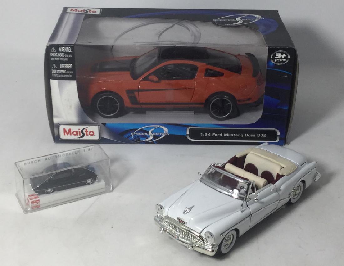 LOT OF 3 MODEL SPORTS CARS (1 of 1)