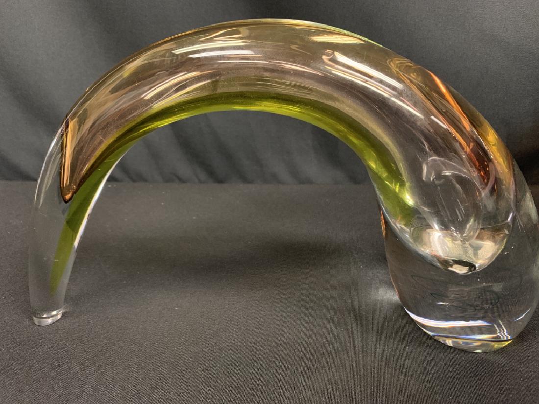 EVOLUTION BY WATERFORD "SEA BREEZE" 11" VASE (1 of 3)