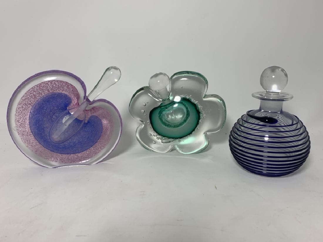 PERFUME GLASS BOTTLE LOT OF 3 NOUROT BLODGETT (1 of 5)