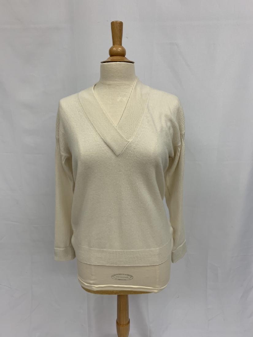 BURBERRY BRIT WOMAN'S100% CASHMERE SWEATER SIZE M (1 of 4)