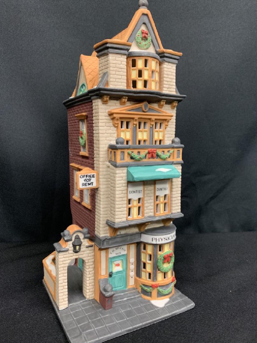 DEPT 56 "THE DOCTORS OFFICE" CHRISTMAS IN THE CITY: DEPT 56 "THE DOCTORS OFFICE" CHRISTMAS IN THE CITYHeight: 9 3/4 inStyle: 55441