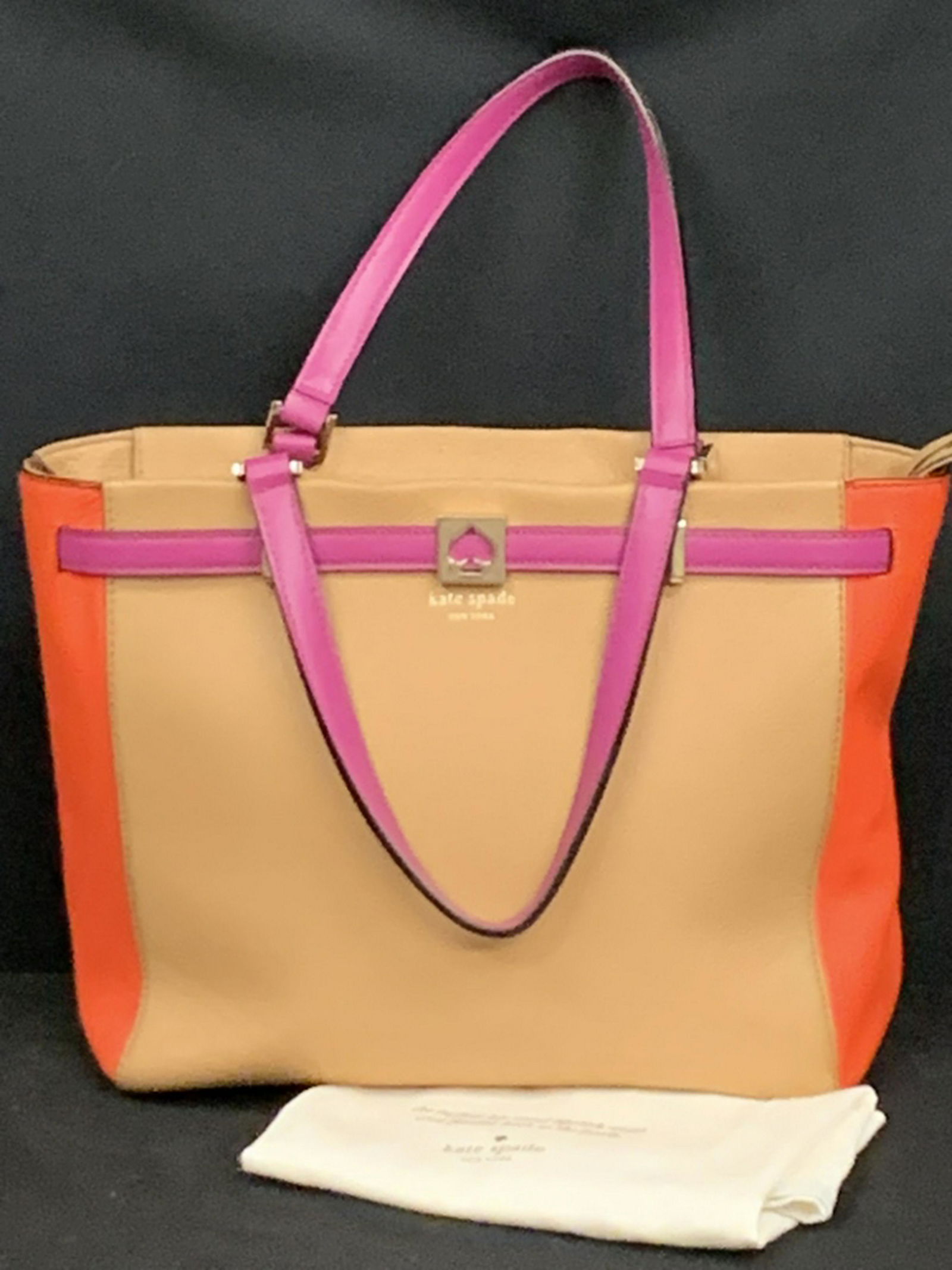 kate spade purple tote