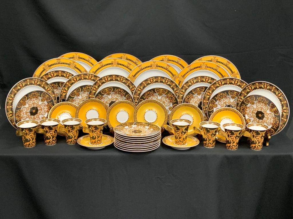 VERSACE BY ROSENTHAL BAROCCO CHINA DINNER WARE SET (1 of 8)