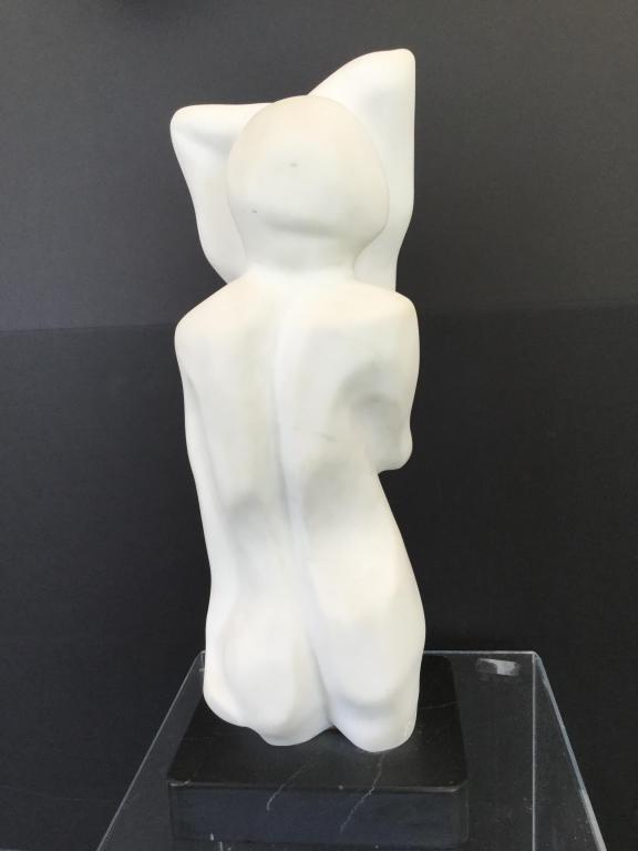 FRANCINE RICHMAN MARBLE SCULPTURE LOVERS BODIES (1 of 3)