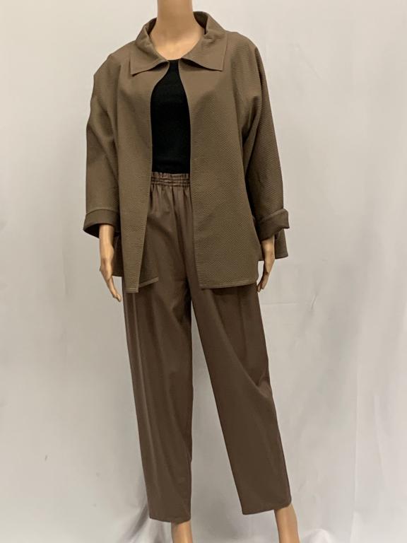 ZORAN ITALY PANTS SKIRT JACKET MIX IT UP SUIT L (1 of 6)