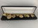 INCREDIBLE 18K GOLD JADE MASON CHARMS BRACELET