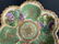 IE&C JAPAN HANDPAINTED MORIAGE GREEN FLOWER BOWL - 2