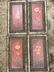 4 PANEL FLORAL ART FRAMED QUADTYCH GICLEE PRINT - 2