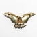 14 KT GOLD EAGLE PIN WITH DIAMOND - 9