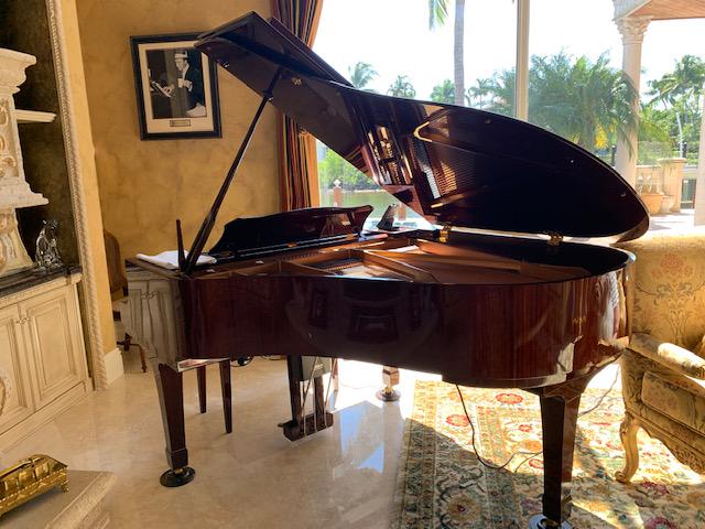 YAMAHA BABY GRAND DC2M4 DISKLAVIER MAHOGANY PIANO (1 of 8)