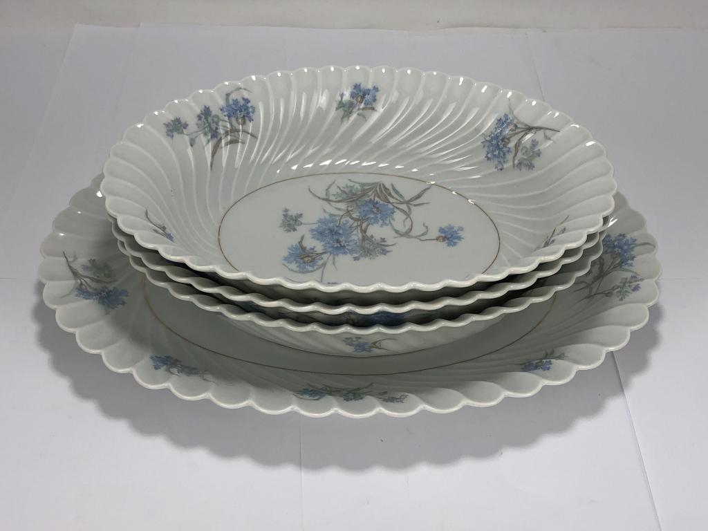 HAVILAND LIMOGES  BERGERES SET OF 4 SERVING DISHES (1 of 4)