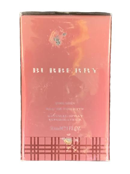 NEW SEALED BURBERRY FOR MEN EAU DE TOILETTE 1 OZ: Sealed and never opened Burberry for Men. 1 fluid ounce. NEW.