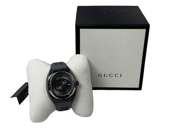 GUCCI SYNC UNISEX RUBBER STRAP WATCH NEW WITH TAGS (1 of 4)