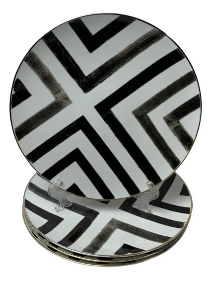 CHRISTIAN LACROIX "SOL Y SOMBRA" 4 CHARGER PLATES (1 of 4)