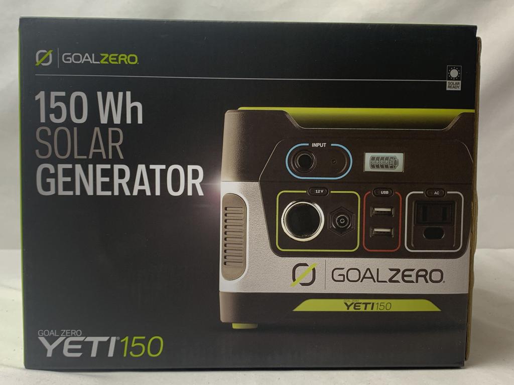 NEW GOAL ZERO YETI 150 PORTABLE POWER STATION (1 of 3)