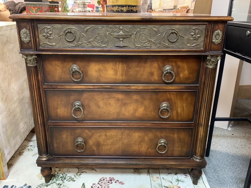 FERGUSON COPELAND METAL IRON TRIM SIDE BUREAU 1OF2 (1 of 8)