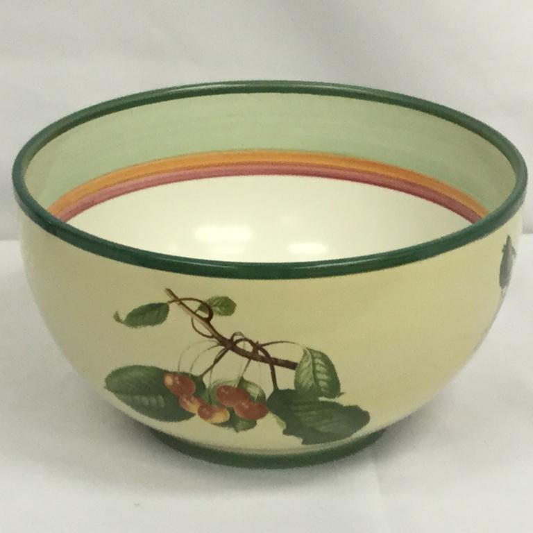 VILLEROY & BOCH FRENCH COUNTRY FAIENCE LARGE BOWL (1 of 2)