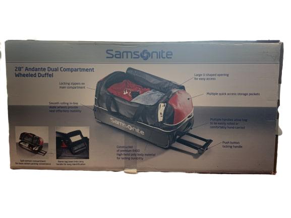 SAMSONITE ANDANTE 28" WHEELED DUFFEL BAG NIB (1 of 2)