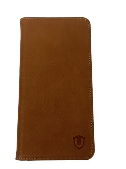SHELDON LEATHER IPHONE 10 FOLDING WALLET CASE (1 of 4)