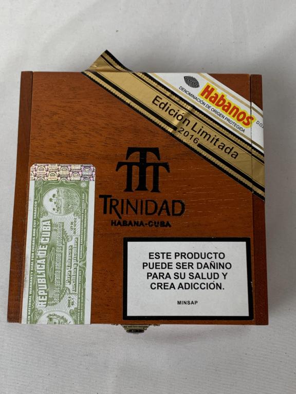 TRINIDAD TOPES BOX OF 7 CIGAR 2016 LIMITED EDITION (1 of 5)