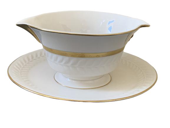THEODORE HAVILAND "EMBASSY" 2 SPOUT GRAVY SERVER (1 of 7)