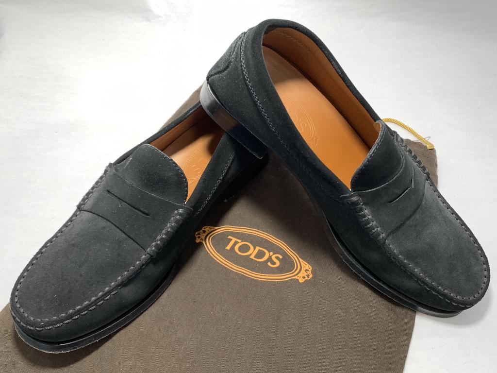 Santoni fergus deals penny loafer