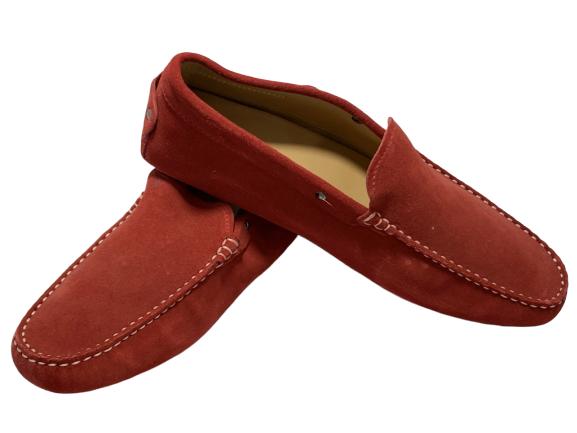 NEW TOD'S RUST RED SUEDE LOAFERS SHOES MENS 9: NEW TOD'S RUST RED SUEDE LOAFERS SHOES MENS 9 - US MENS SIZE 9 - NEW condition!