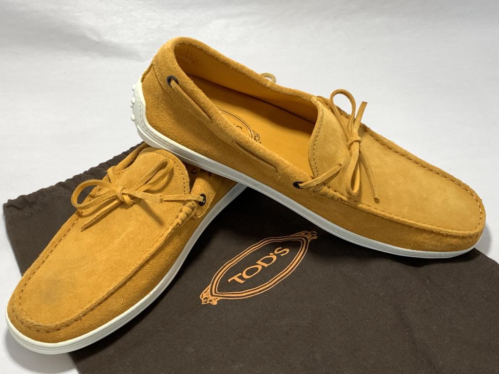 NEW MENS CAMEL SUEDE LEATHER TIE LOAFERS MENS 9.5: NEW MENS CAMEL SUEDE LEATHER TIE LOAFERS MENS 9.5 - MENS US SIZE 9.5 - NEW CONDITION with dustbag included as shown