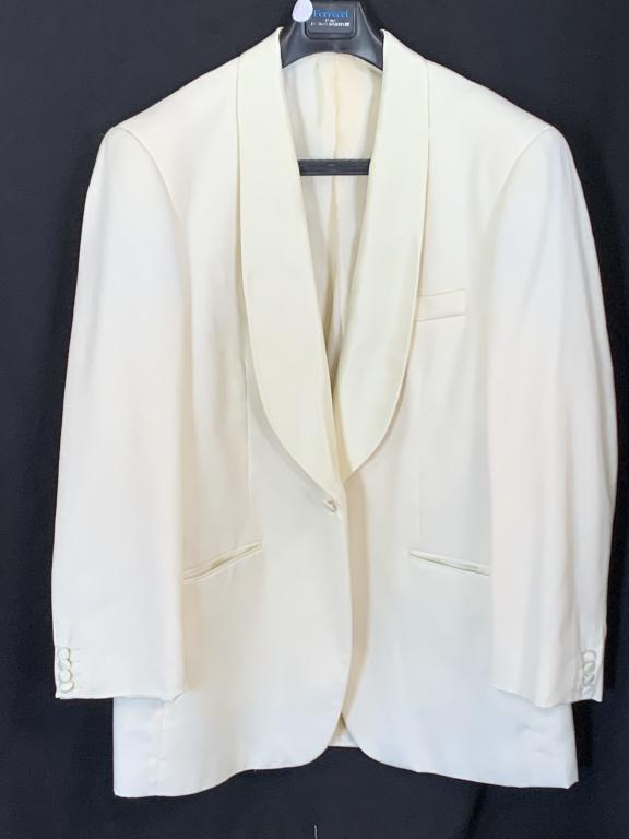 FERRECCI WHITE MENS TUX TUXEDO JACKET SIZE 44R (1 of 2)