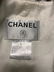 VINTAGE CHANEL BLK/WHT SILK BLEND SZ 40 JACKET - 14