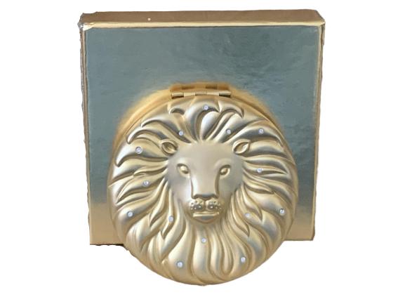 NEW! VINTAGE ESTEE LAUDER LION COMPACT (1 of 3)