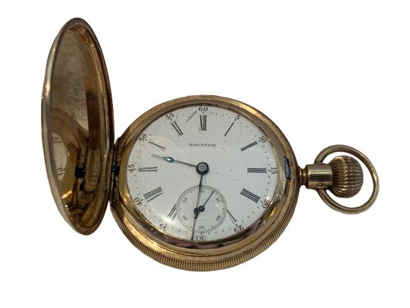 VINTAGE  WALTHAM MEN'S POCKET WATCH (1 of 4)