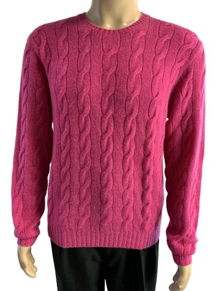 RALPH LAUREN BLUE LABEL MENS CASHMERE SWEATER L (1 of 6)