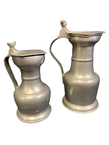 2 PEWTER STEINS (1 of 6)