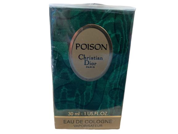 CHRISTIAN DIOR "POISON" EAU DE COLOGNE 1 OZ. (1 of 2)
